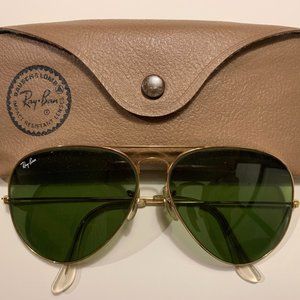 Vintage B&L Ray-Ban 6214 Aviators - Gold Frame